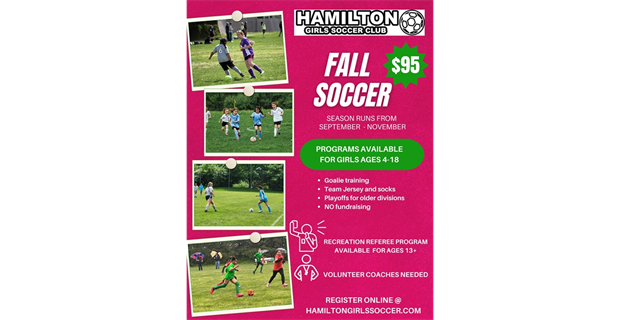 Fall Registration is open!