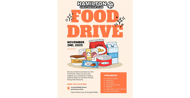 Food drive: November 2